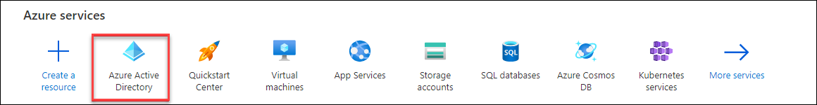 Azure Active Directory in Azure services