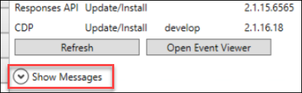 Show messages Show Messages dropdown