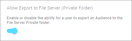 Export Private Folder Export Private Folder