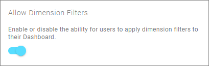 Allow Dimension Filters Allow Dimension Filters