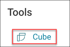 Tools cube