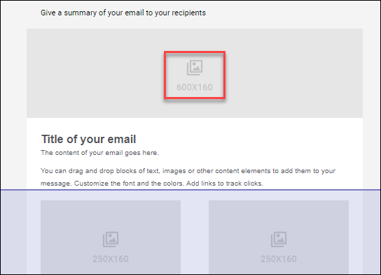 Example Email Banner Image