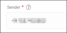 Sender