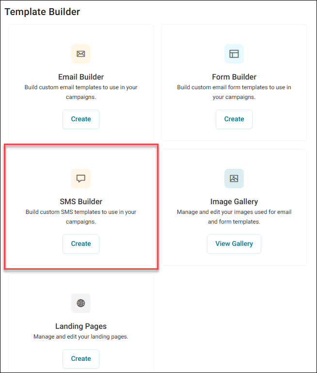 Template builder