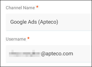 Username