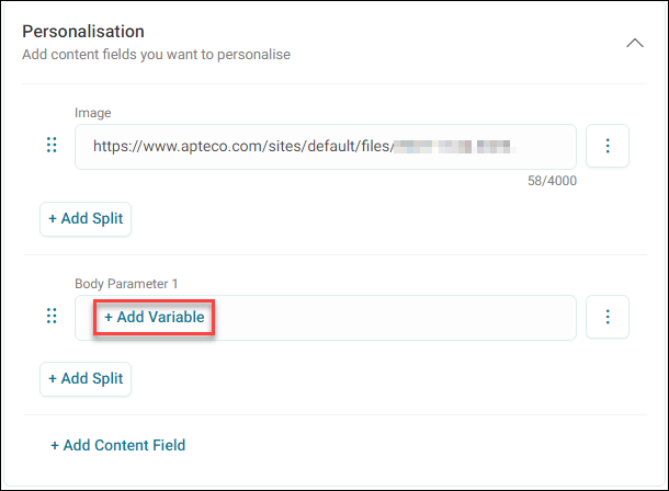 Add Variable