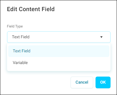 Edit Content Field