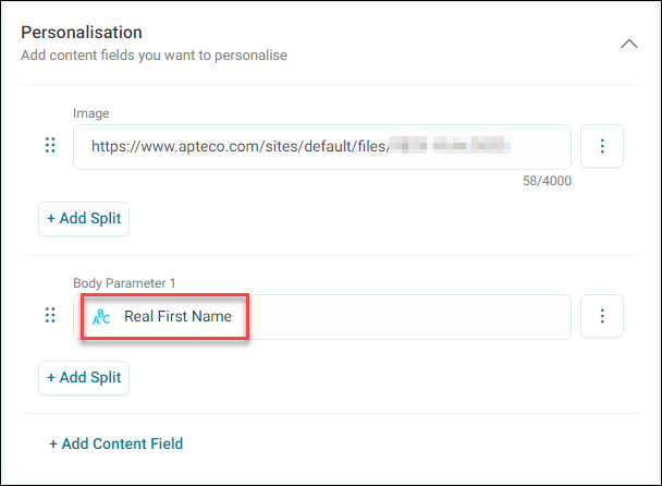 Example Content Variable