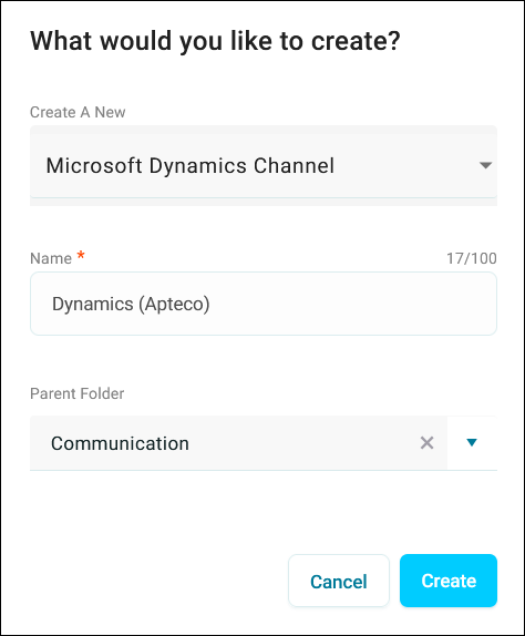 Dynamics channel