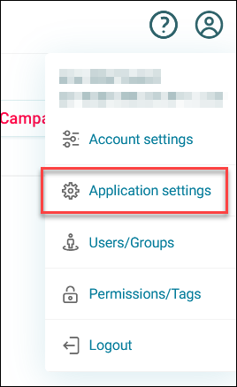 Application Settings