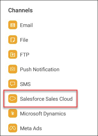 Salesforce channel