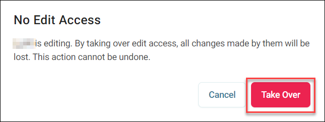 Editing a Locked Campiagn