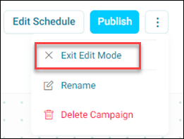 Exit edit mode
