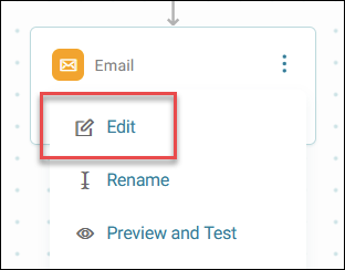 Edit message step