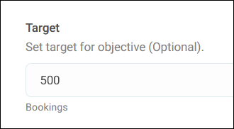 Set target