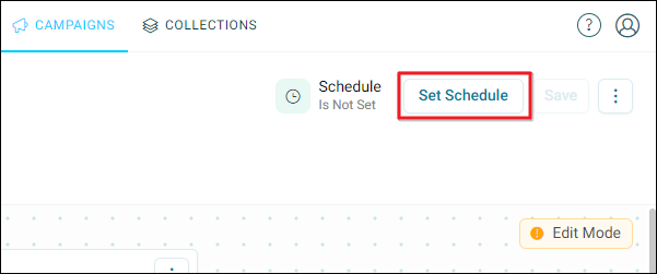 Set Schedule