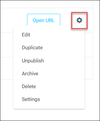Additional options