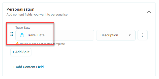 Transactional Data Variables