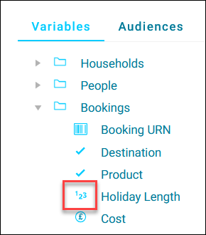 Filtering with numeric variables