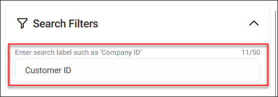Search filters
