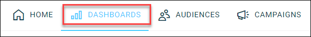 Dashboard tab