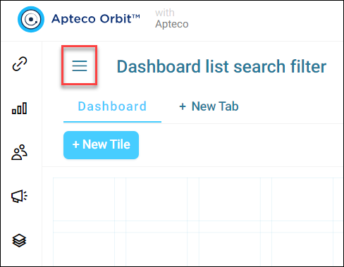 Menu button