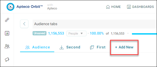 Add new audiences