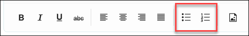 Bullets numbers