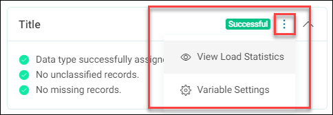 Options button