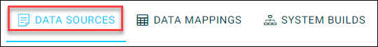 Data sources