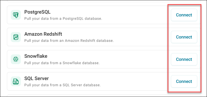 Connect your database