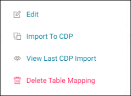 Mapping options