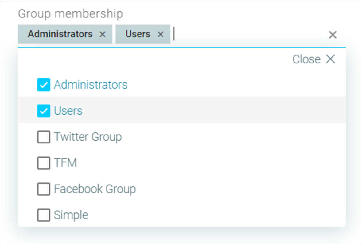 Group membership