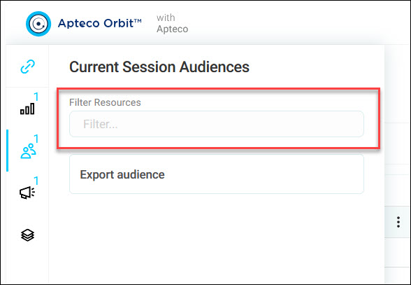 Filter resources