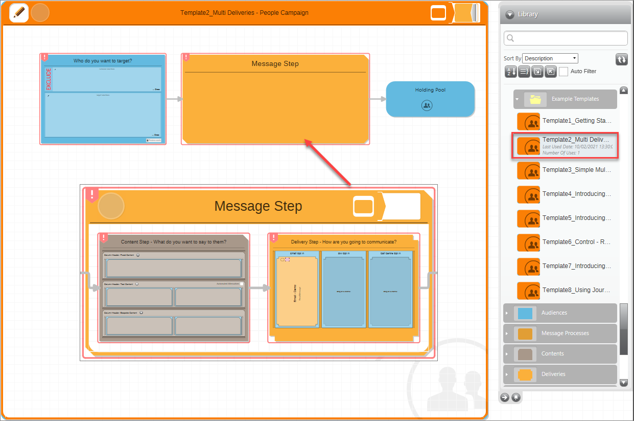 Example template 2 Multiple Deliveries