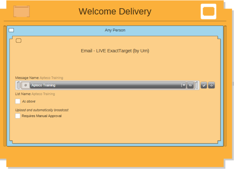 Delivery Email Channel