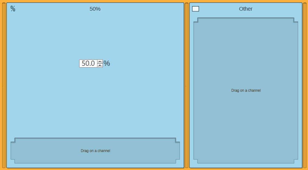 Delivery Percentage Split