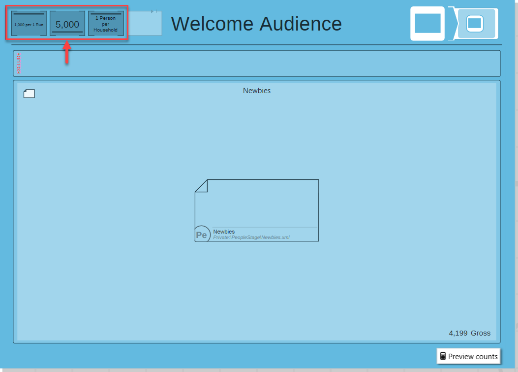 Audience Constraints Summary