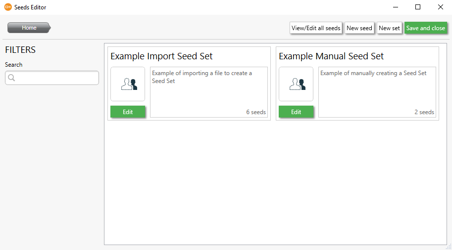 Seeds View Icon