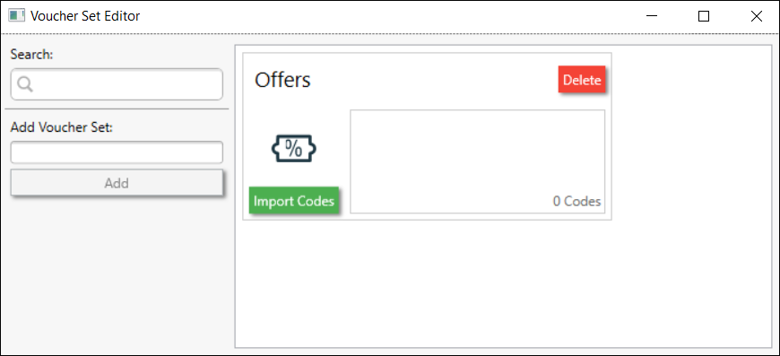 Voucher Set Editor Voucher Added