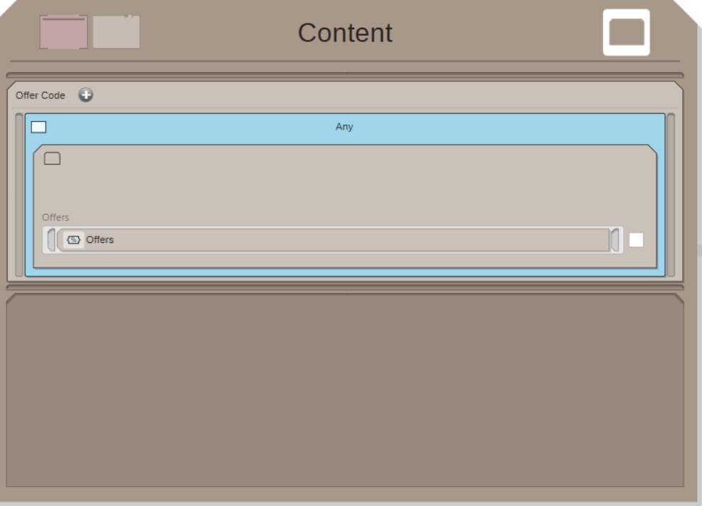 Voucher Set in Content Step
