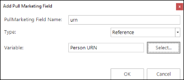 Add pull marketing field
