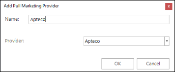 Apteco pull marketing provider