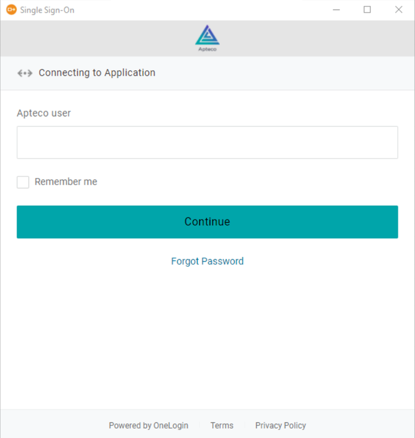 Connecting to application Connecting to application