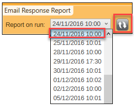Refresh runs button