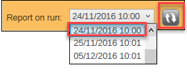 Refresh report on run list