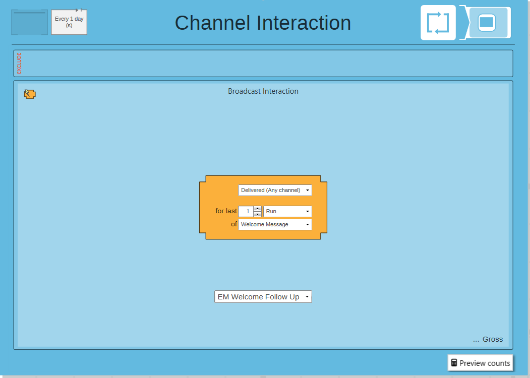 Broadcast (Email) Interaction Broadcast (Email) Interaction