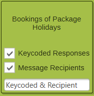 Keycoded and inferred response