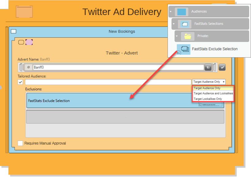 Add Twitter Exclusion Audience Add Twitter Exclusion Audience