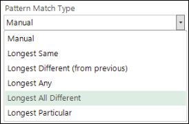Pattern match